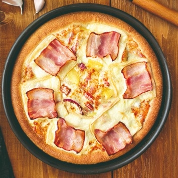 Pizza Raclette Pizza Hut Luxembourg au fromage fondu